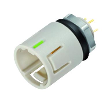 99-9207-490-03 CIRCULAR CONNECTOR, PLUG, 3POS, PANEL BINDER