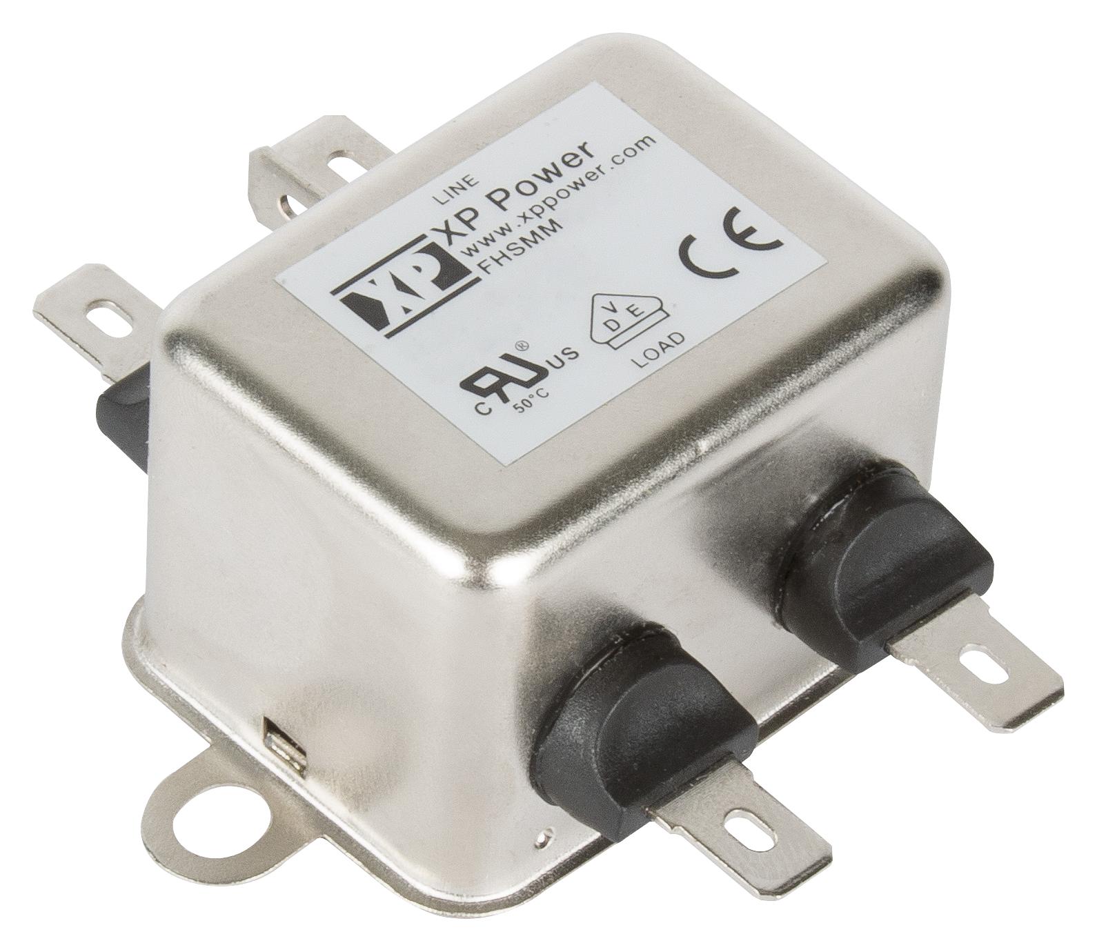 FHSMM01A1FR POWER LINE FILTER, MEDICAL, 10MH, 1A, QC XP POWER