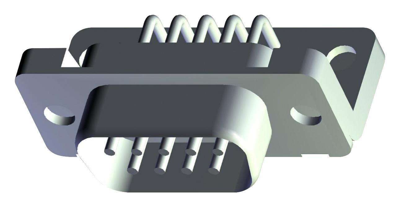 1218441-1 D SUB CONN, PLUG, DE, 9POS, SOLDER AMP - TE CONNECTIVITY