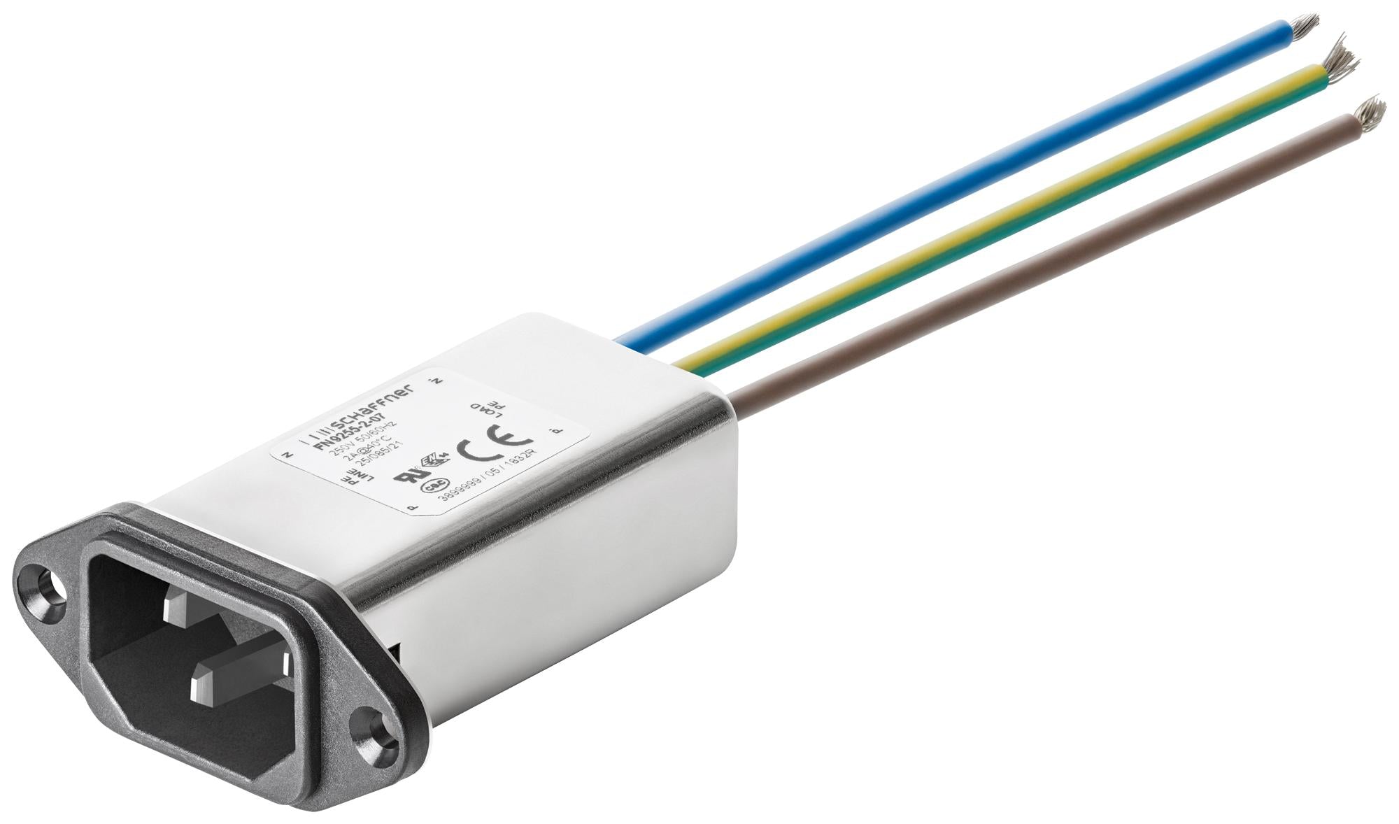 FN9255-6-07 POWER LINE FILTER, 900UH, 6A SCHAFFNER