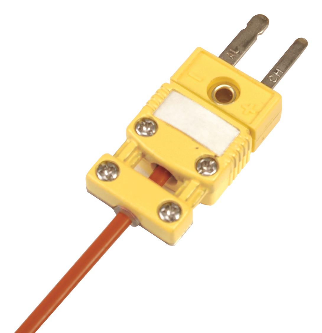 SMPW-CC-KI-M THERMOCOUPLE CONNECTOR, PLUG, TYPE K OMEGA