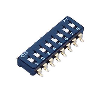 CFS-0800MB DIP SWITCH, SPST-NO, 0.1A, 6V, SMD NIDEC COPAL ELECTRONICS