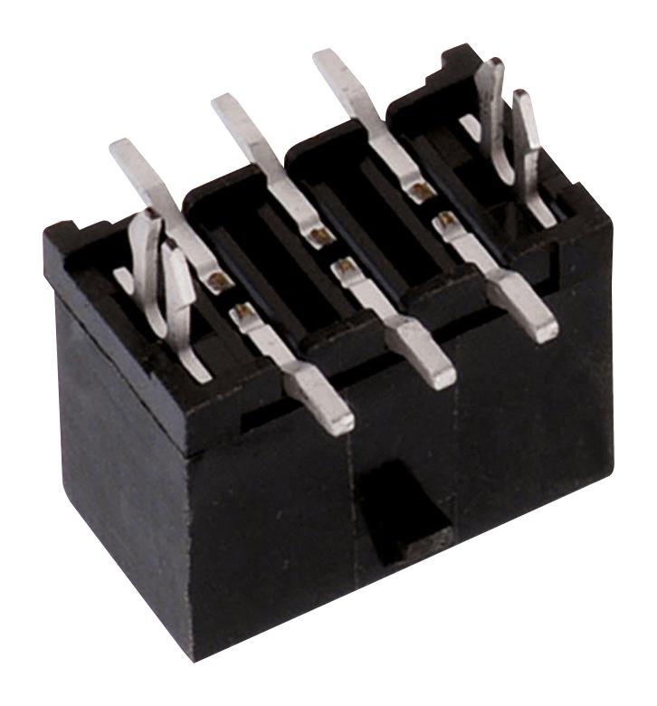 662004235922 CONNECTOR, HEADER, 4POS, 2ROW, 3MM WURTH ELEKTRONIK