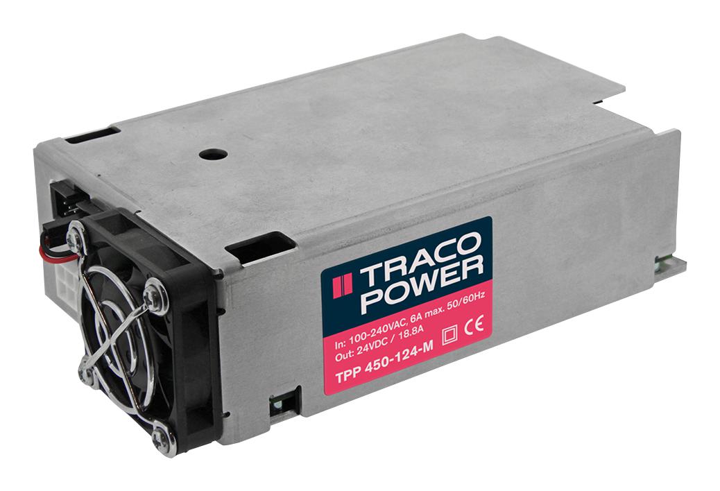 TPP 450-136-M POWER SUPPLY, AC-DC, 36V, 12.5A TRACO POWER