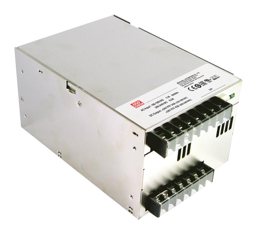 PSPA-1000-24 POWER SUPPLY, AC-DC, 24V, 42A MEAN WELL