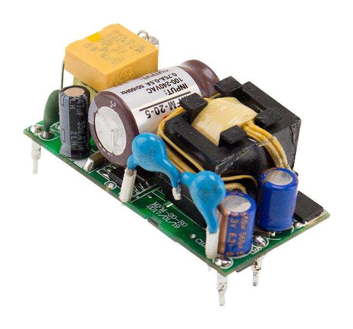 MFM-20-15 POWER SUPPLY, AC-DC, 15V, 1.4A MEAN WELL