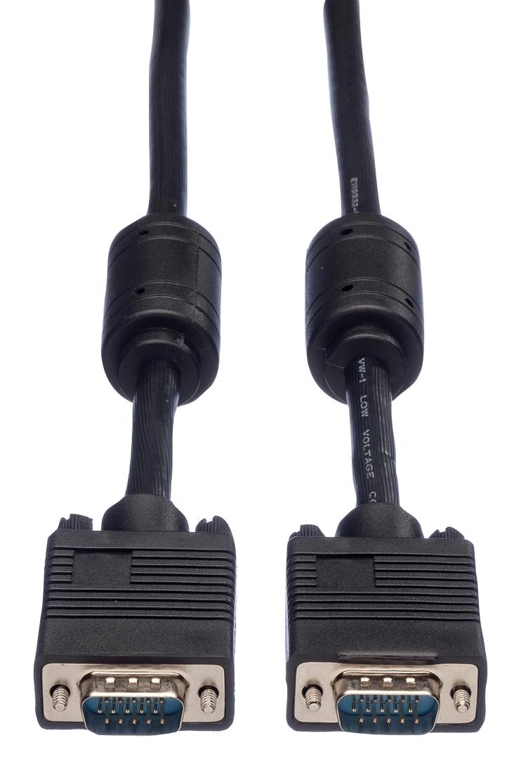 11.04.5660 COMP CABLE, HD-D SUB 15P PLUG-PLUG, 10M ROLINE