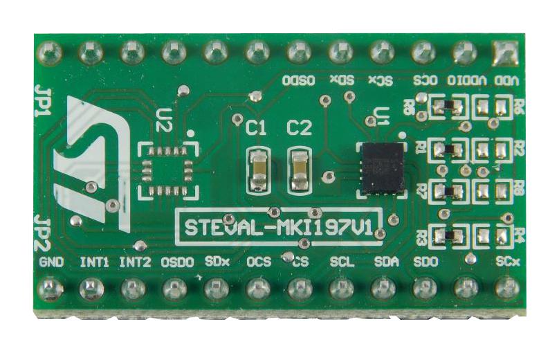 STEVAL-MKI197V1 ADAPTER BOARD, MEMS ADAPTER MOTHERBOARD STMICROELECTRONICS