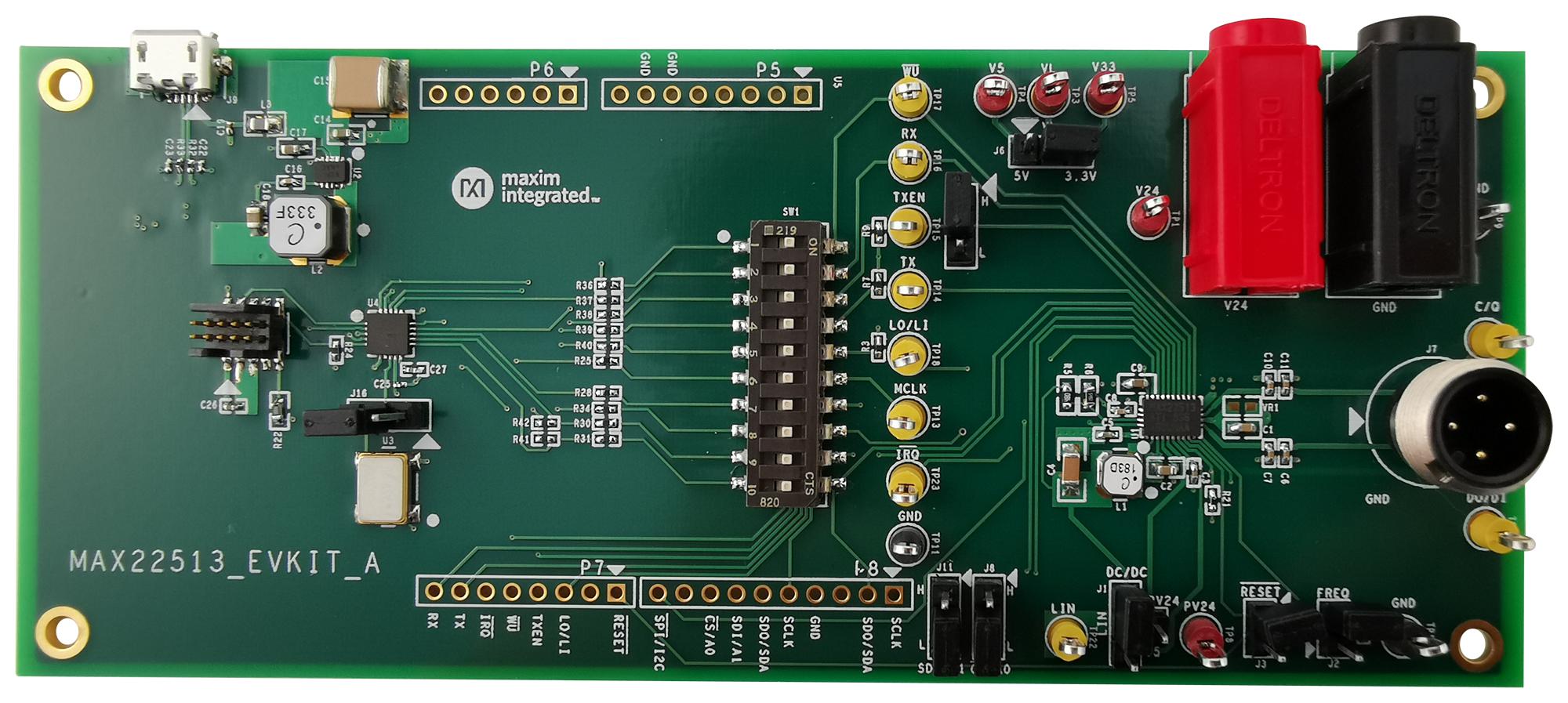 MAX22513EVKIT# EVALUATION KIT, IO-LINK TRANSCEIVER MAXIM INTEGRATED / ANALOG DEVICES