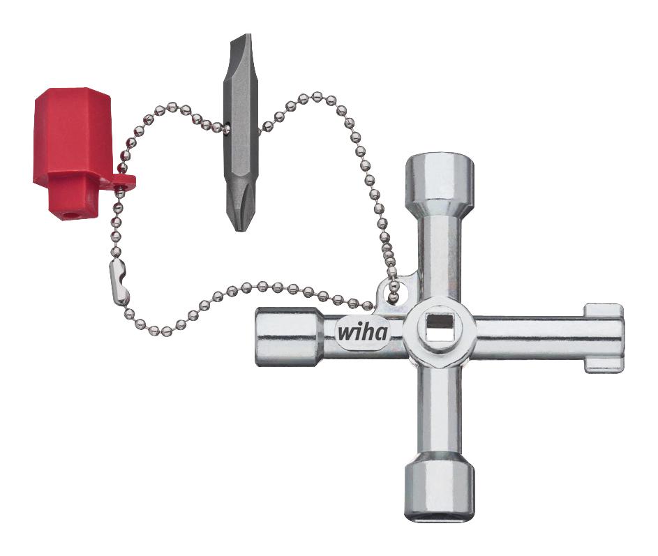 36114 SWITCH CABINET KEY CROSS SHAPE WIHA