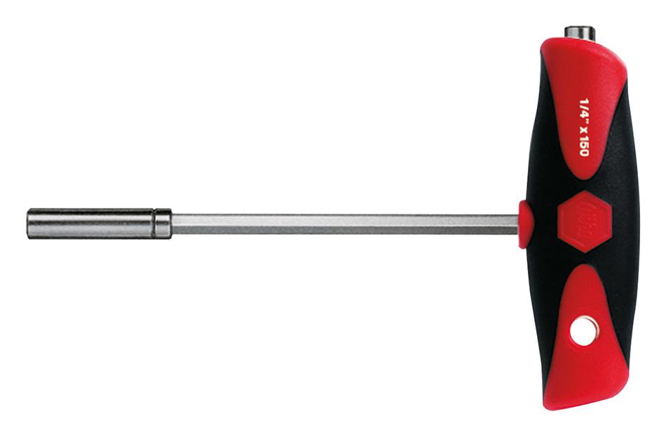 26179 HEX KEY, T HANDLE, 1/4" X 150MM WIHA