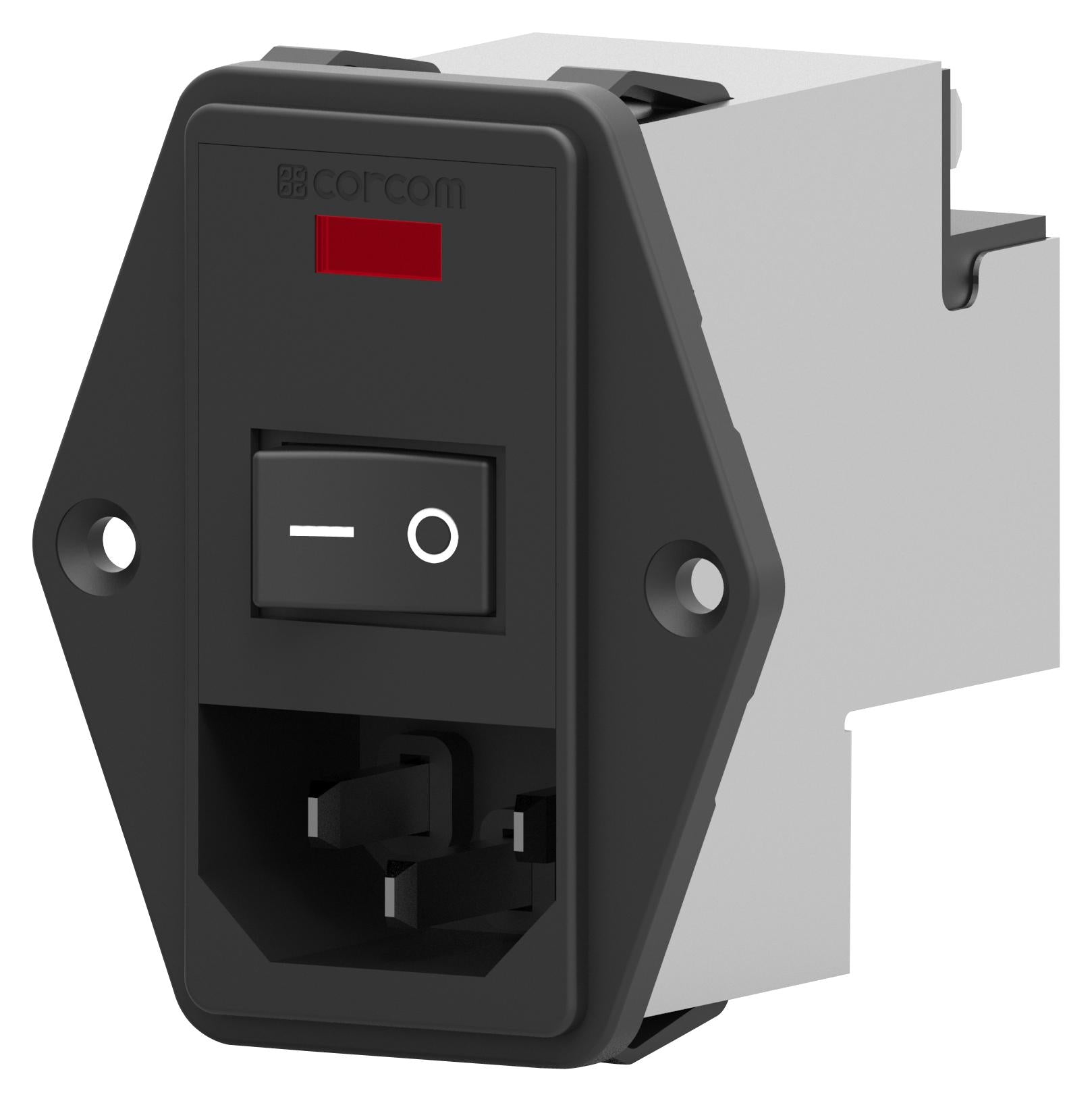 2-6609104-9 IEC FILTER, STANDARD, 10A, 250VAC, QC TE CONNECTIVITY