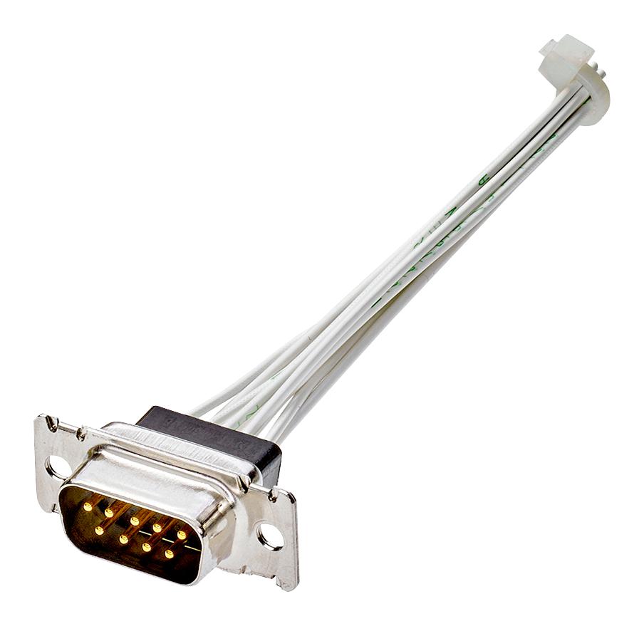 2335889-1 D-SUB HOUSING, PLUG, 9POS, SS AMP - TE CONNECTIVITY