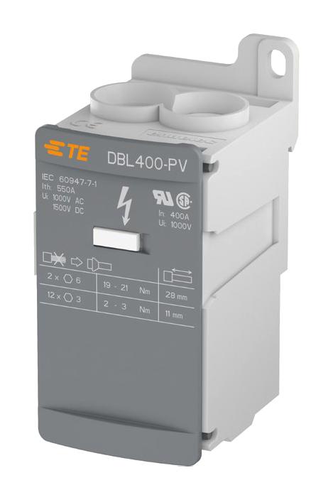1SNL340011R0000 TB, POWER DISTRIBUTION, 1POLE, 3AWG ENTRELEC - TE CONNECTIVITY