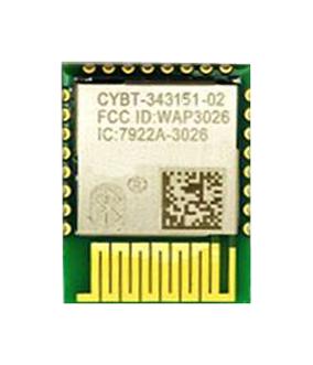 CYBT-343151-02 BLUETOOTH MOD, V5.0/EDR, 2.402-2.48GHZ CYPRESS - INFINEON TECHNOLOGIES