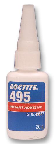 495, 20G ADHESIVE, 495, BOTTLE, 20G LOCTITE