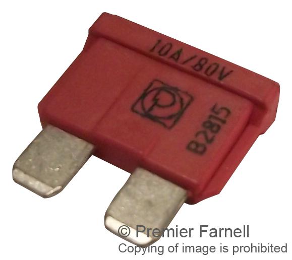 166.7000.5102 AUTOMOTIVE FUSE, 10A, 80VDC LITTELFUSE