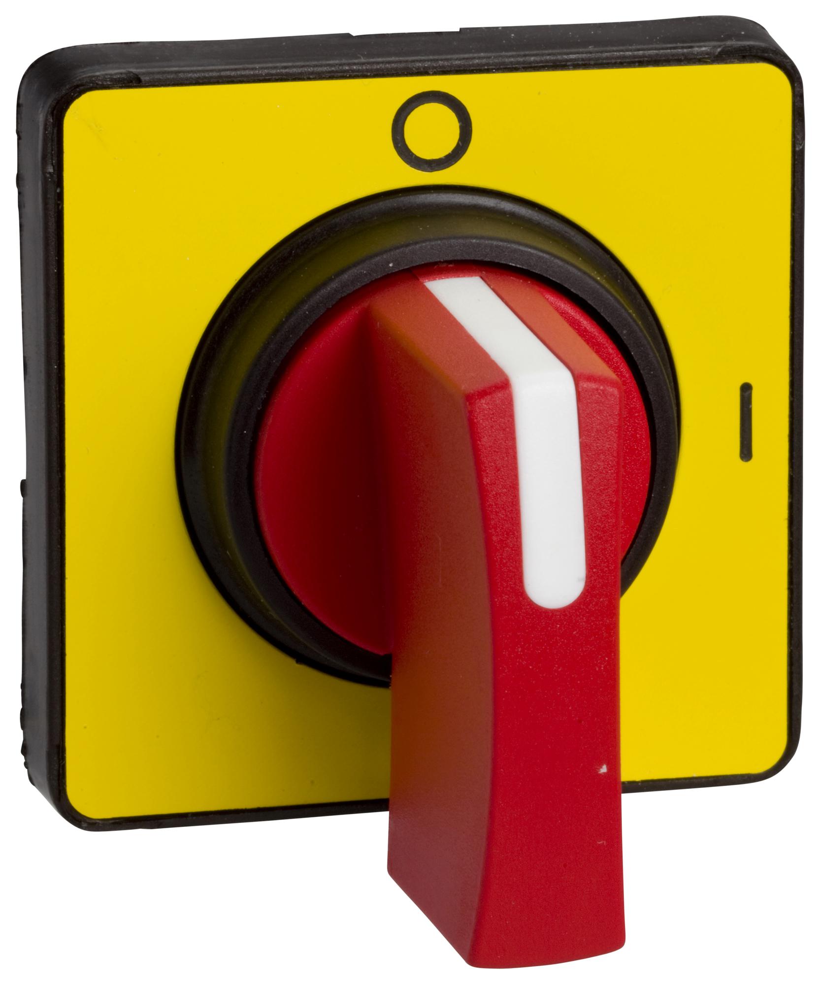 KCC1LH ACTUATOR, SELECTOR CAM SWITCH, YEL/RED SCHNEIDER ELECTRIC