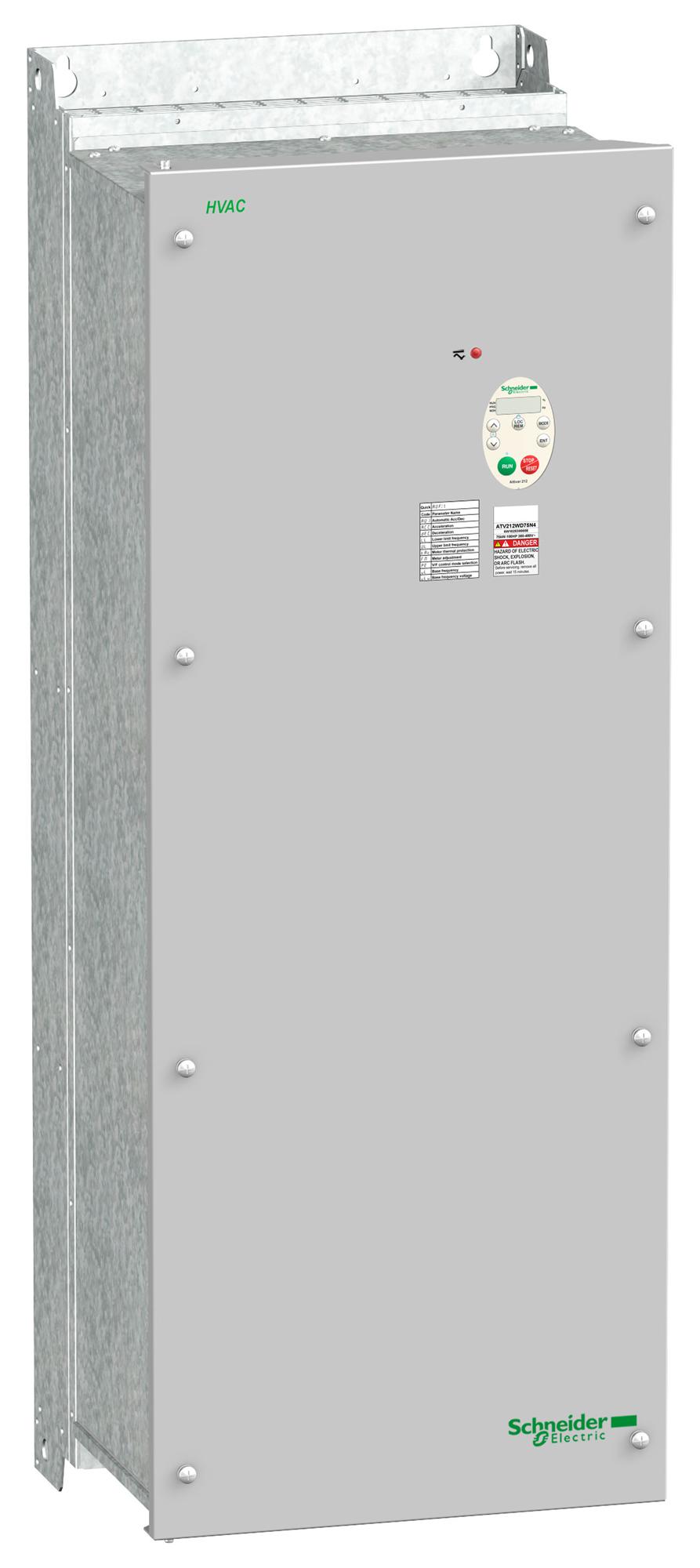 ATV212WD55N4 VAR SPEED DRIVE , 3-PH, 55KW, 480VAC SCHNEIDER ELECTRIC