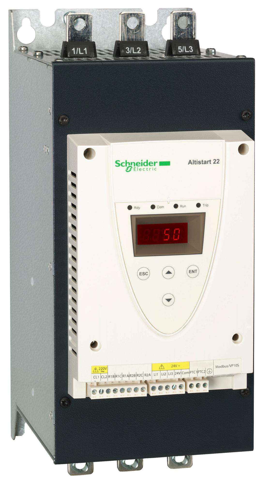 ATS22C17S6U MOTOR STARTER, 3-PH, 170A, 600V SCHNEIDER ELECTRIC