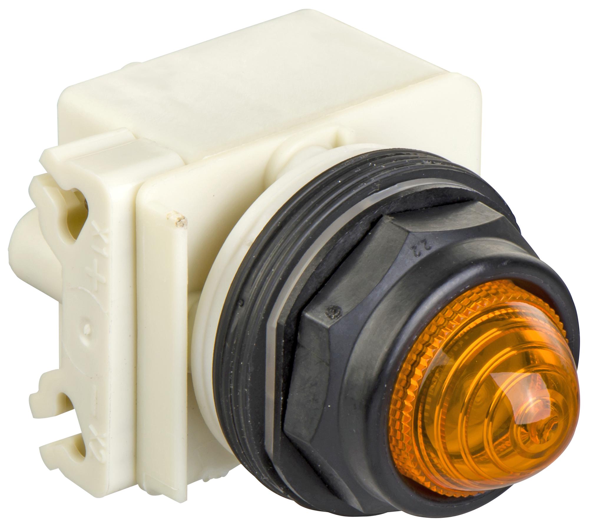 9001SKP38LYA9 INCANDESCENT INDICATOR, BA9S, DOME, 30MM SCHNEIDER ELECTRIC