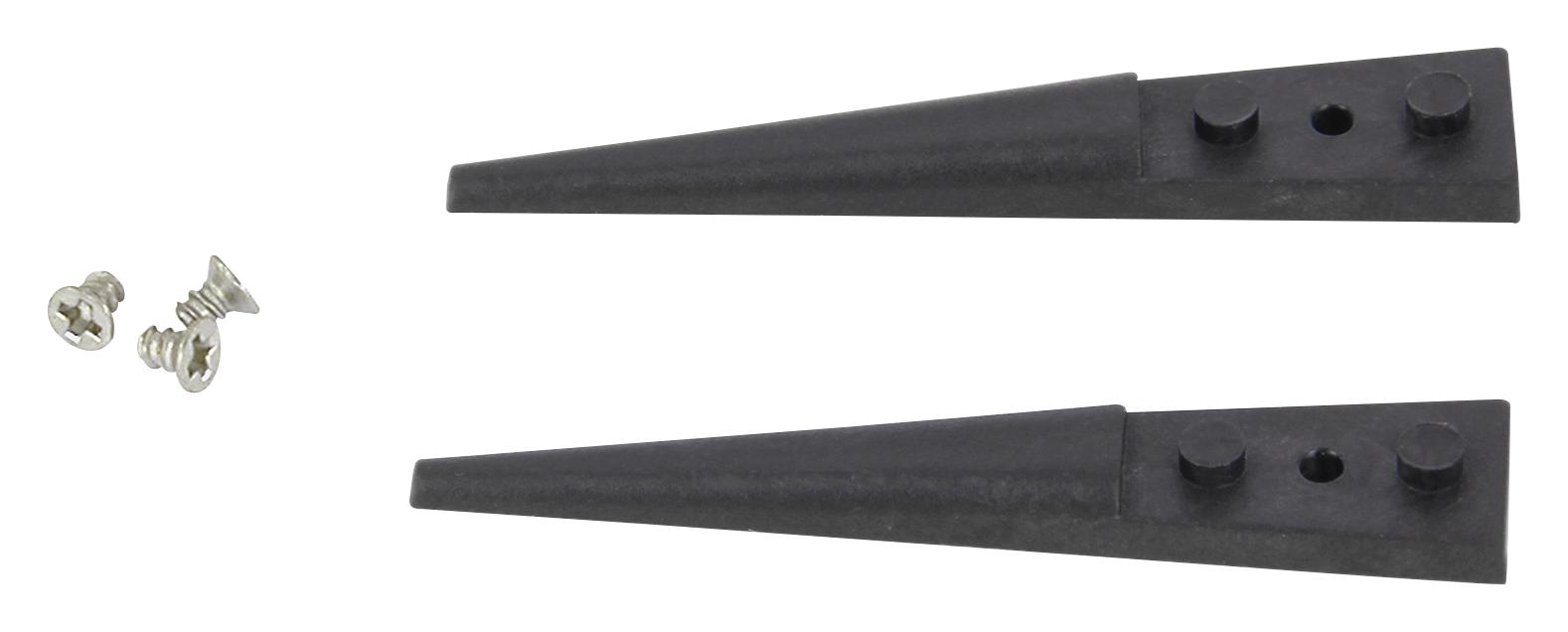 A279CF TWEEZER TIP, STRAIGHT/FLAT, 40MM IDEAL-TEK