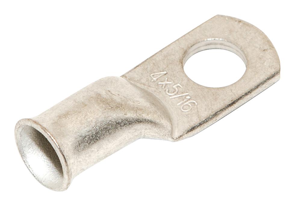 BU-L4-313TIN. TERMINAL, COMPRESSION LUG, M8, 4AWG MUELLER ELECTRIC