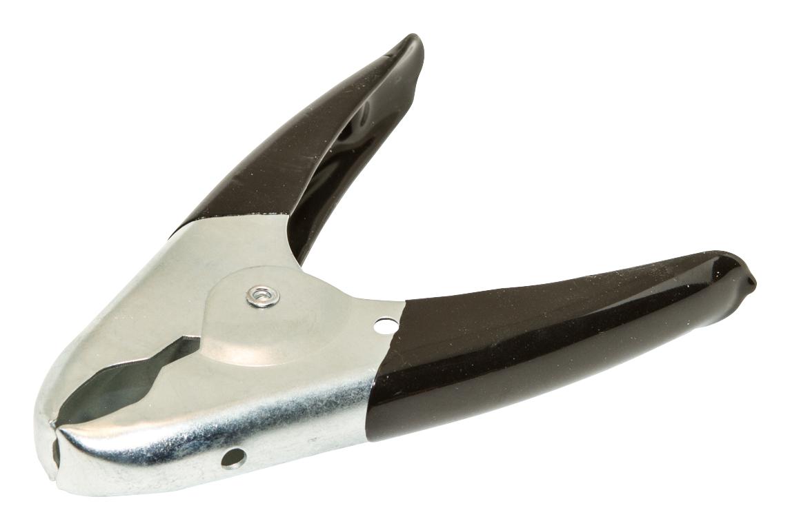 BU-114-0. PARROT CLIP, 48MM, BLACK, 300A MUELLER ELECTRIC