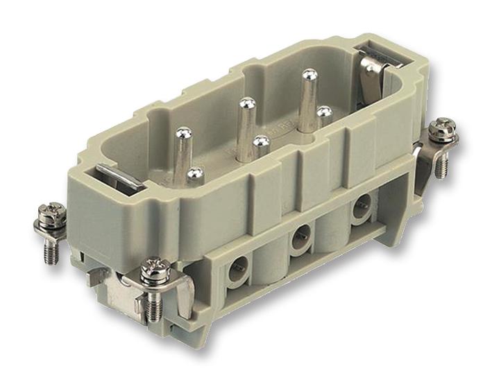 0931 006 2601 PLUG, HANHSB, 6WAY HARTING