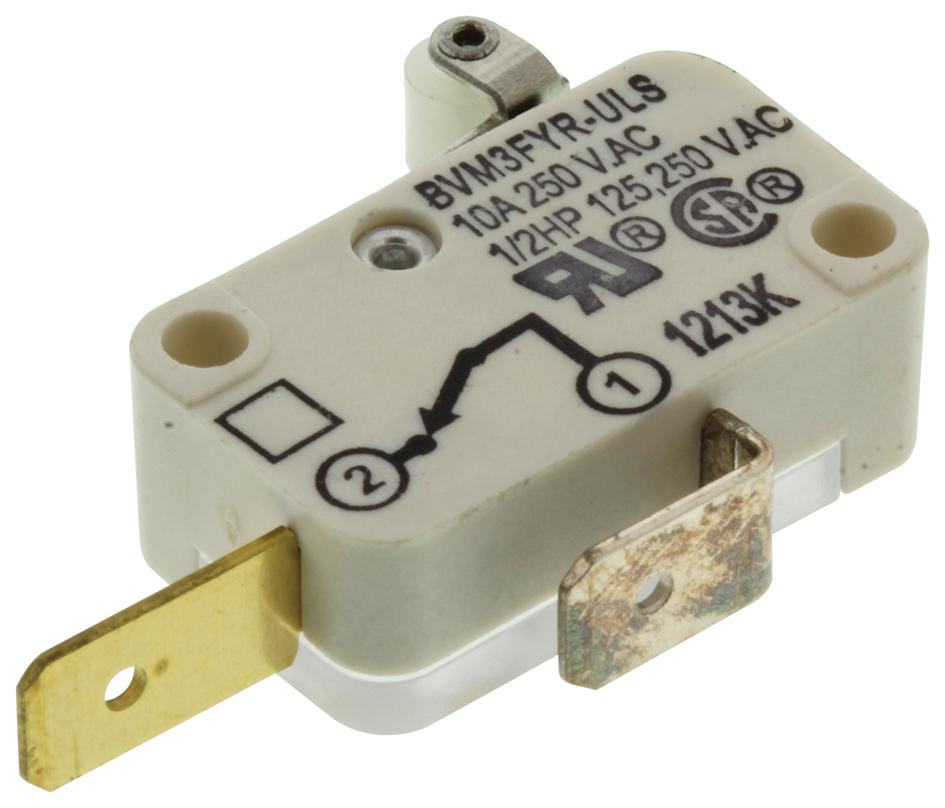 BVM3FYR MICROSWITCH, SAFETY, V3, ROLLER SAIA-BURGESS