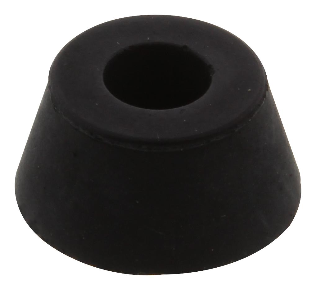 3100BLACK FEET, RUBBER, 3MM, 19MM, PK100 MULTICOMP