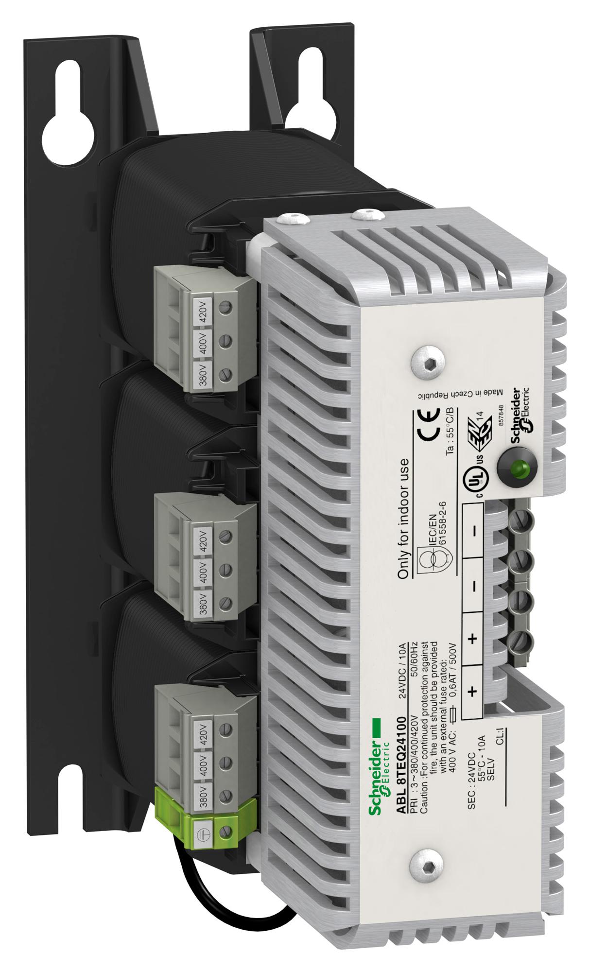 ABL8TEQ24100 POWER SUPPLY, AC-DC, 24V, 10A SCHNEIDER ELECTRIC