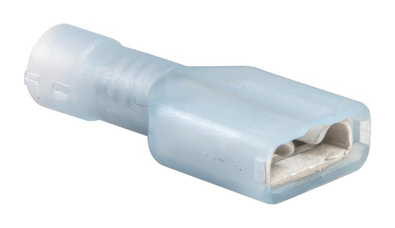 19003-0040 FEMALE DISCONNECT, 6.35MM, 16-14AWG, BLU MOLEX
