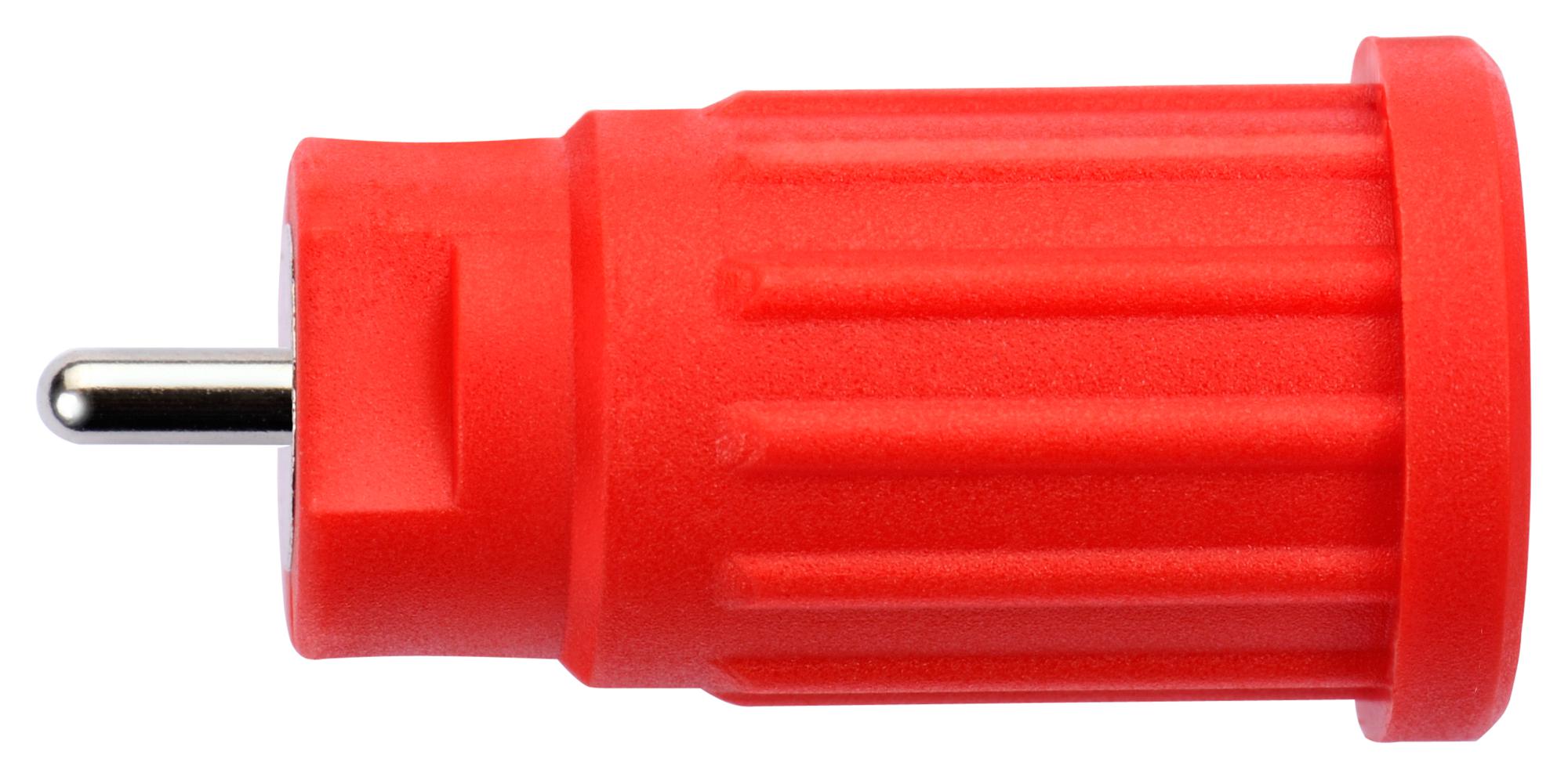 SEPB 8518 NI / RT CONN, BANANA, JACK, 24A, RED SCHUTZINGER