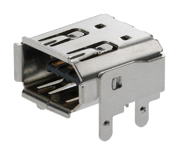 53984-0681 FIREWIRE IEEE CONN, RCPT, 6POS, PCB MOLEX