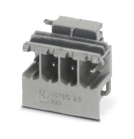 MSTBO 2,5/ 4-G1PL GY7035 TERMINAL BLOCK, HEADER, R/A, 4WAY, TH PHOENIX CONTACT