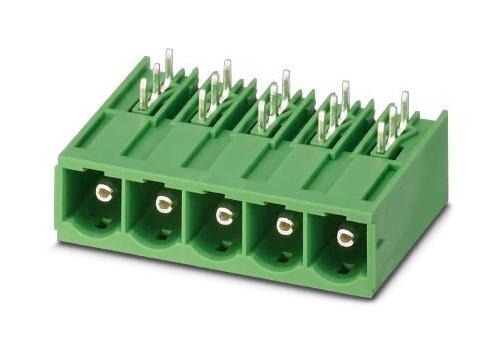 PC 6-16/ 4-G1U-10,16 TERMINAL BLOCK, HEADER, R/A, 4WAY, TH PHOENIX CONTACT