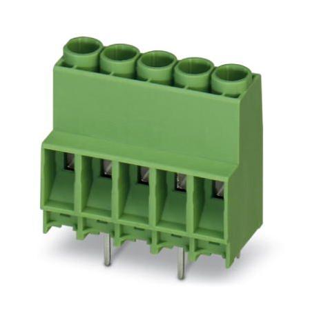 MKDS 5N HV/ 3-ZB-6,35 SZS TB, WIRE TO BRD, 3POS, 10AWG PHOENIX CONTACT