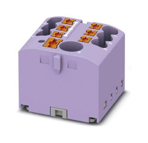 PTFIX 6/6X2,5-G VT TB, POWER DISTRIBUTION, 7P, 12AWG, VT PHOENIX CONTACT