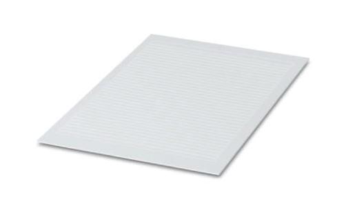SK U/5,0 WH:UNBEDRUCKT MARKER SHEET, BLANK, 210MM, WHITE, TB PHOENIX CONTACT
