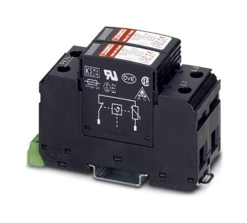 VAL-MS 230/2+0-FM SURGE PROTECTOR, 40KA, 230V PHOENIX CONTACT