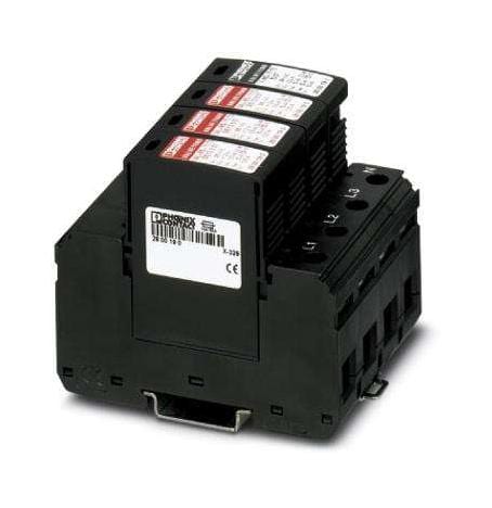 VAL-MS-T1/T2 335/12.5/3+1 SURGE PROTECTOR, 50KA, 335V PHOENIX CONTACT