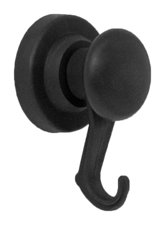 E1081/NEO/BLK/F POT MAGNET W/HOOK, 68 X 51MM, NEODYMIUM ECLIPSE MAGNETICS