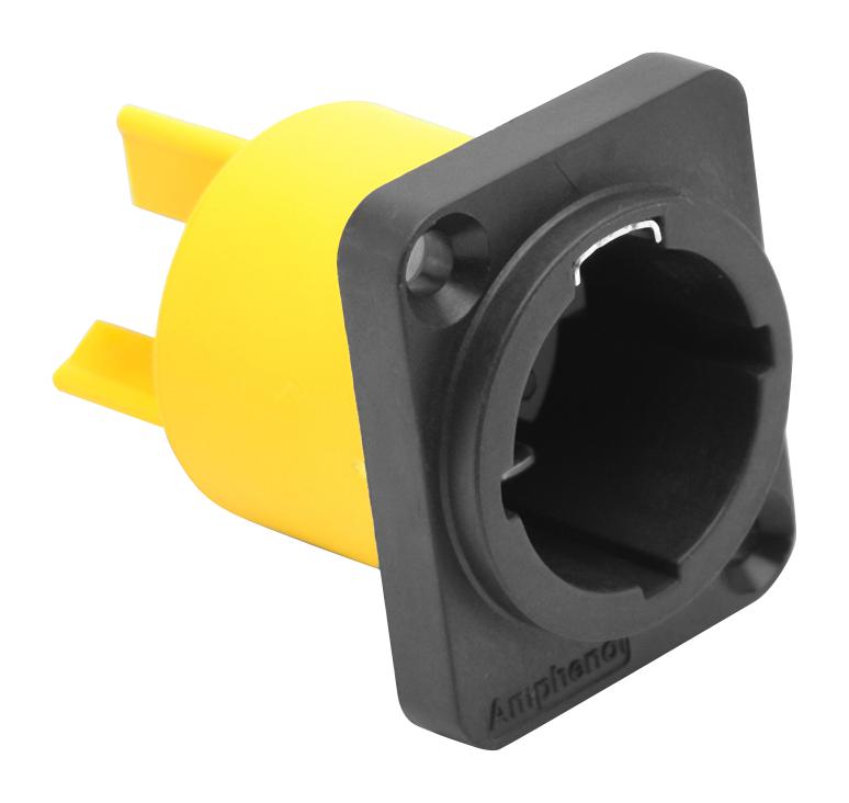 HPT-3-MD PWR ENTRY CONN, 2P+PE, PLUG, 16A, QC AMPHENOL