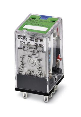 REL-IR/LDM- 48DC/2X21 POWER RELAY, DPDT, 10A, 250V PHOENIX CONTACT