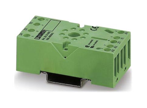PR3-BSC1/2X21 RELAY SOCKET, 10A, 400V, SCREW PHOENIX CONTACT
