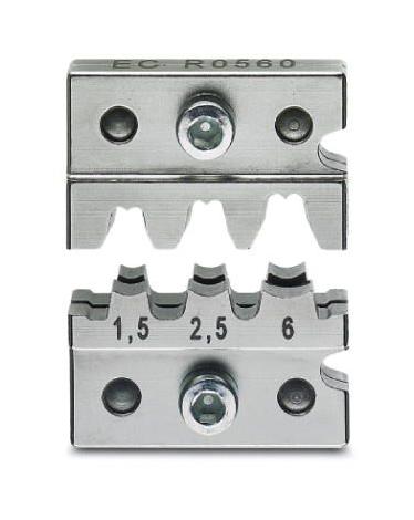 CF 500/DIE SC  6 CRIMP TOOL DIE, 0.5MM2-6MM2 SLEEVES PHOENIX CONTACT