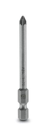 SF-BIT-PZSL 1-70 HEX BIT, POZIDRIV/SLOTTED, PZ1, 70MM PHOENIX CONTACT