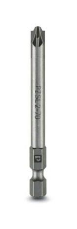 SF-BIT-PZSL 2-70 HEX BIT, POZIDRIV/SLOTTED, PZ2, 70MM PHOENIX CONTACT