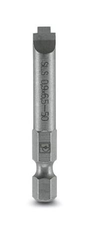 SF-BIT-SLS 0,9X6,5-50 HEX BIT, SLOTTED, 0.9MM X 6.5MM, 50MM PHOENIX CONTACT
